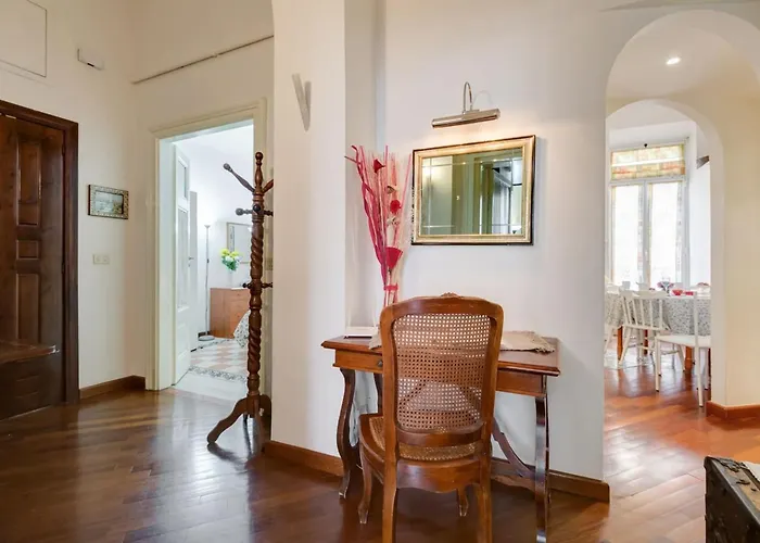 Modern Apartment In Central Rome With Balcony And View